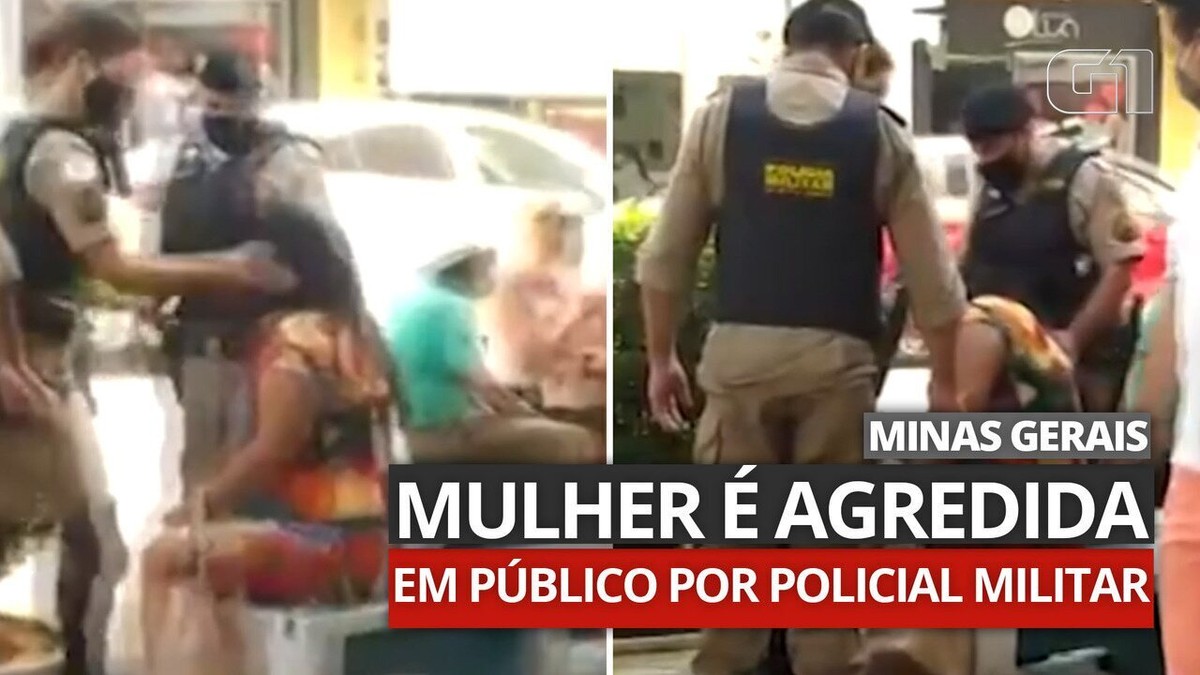 Vídeo mostra mulher sendo agredida em público por policial militar em  Formiga