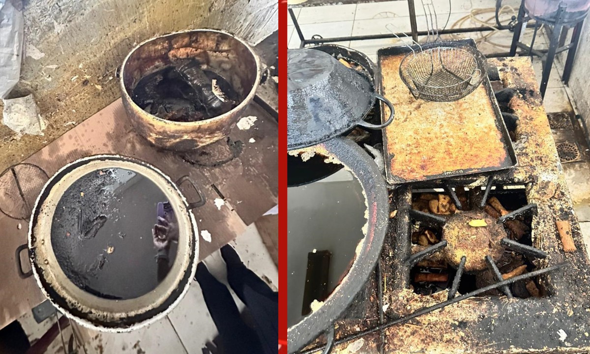 Vigilância Sanitária interdita pastelaria por condições insalubres em Feira de Santana