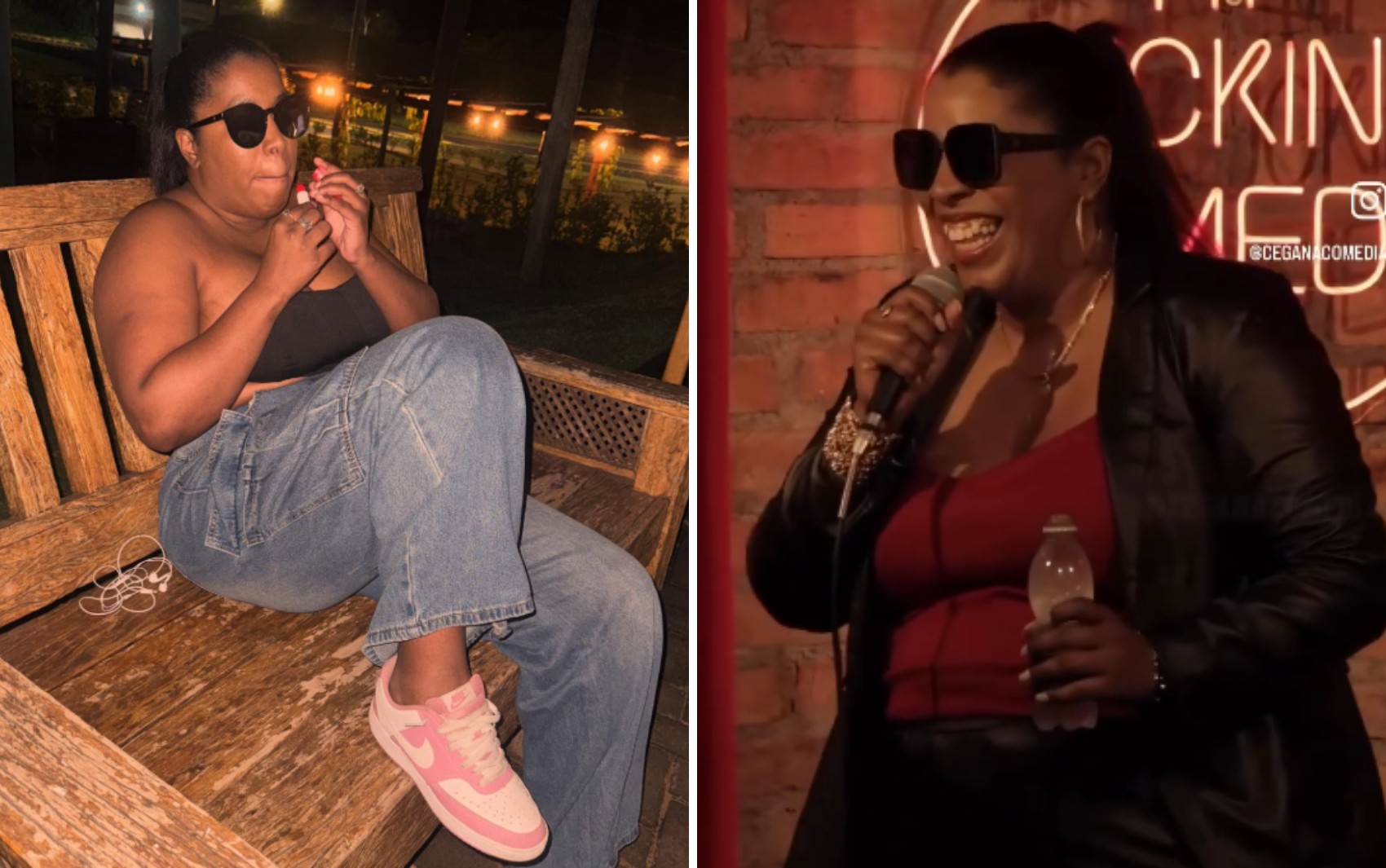 'Mulher em casa de show é alvo', diz comediante cega que foi importunada em sessão de fotos com fãs no interior de SP