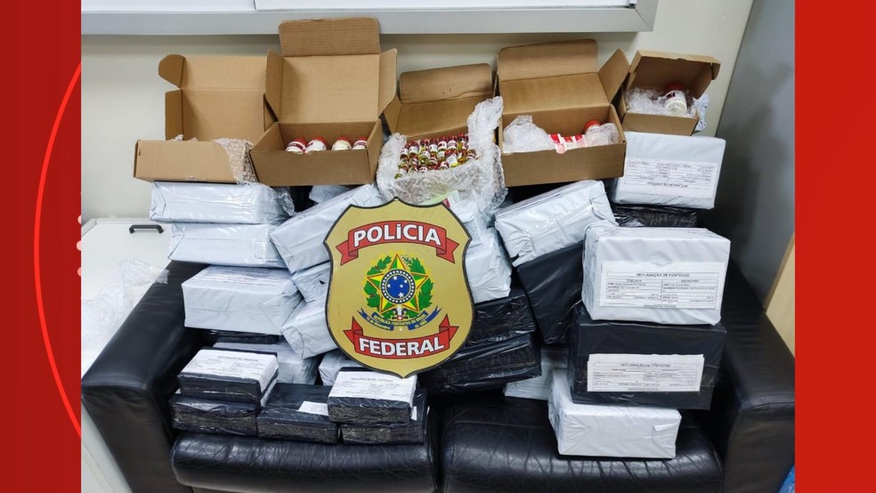 Polícia Federal (PF) encontra laboratório clandestino de anabolizantes no Espírito Santo. — Foto: Divulgação/Polícia Federal ES