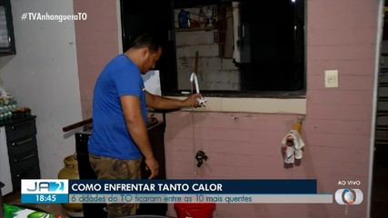 Saiba como o palmense vem enfrentando a onda de calor dos últimos dias