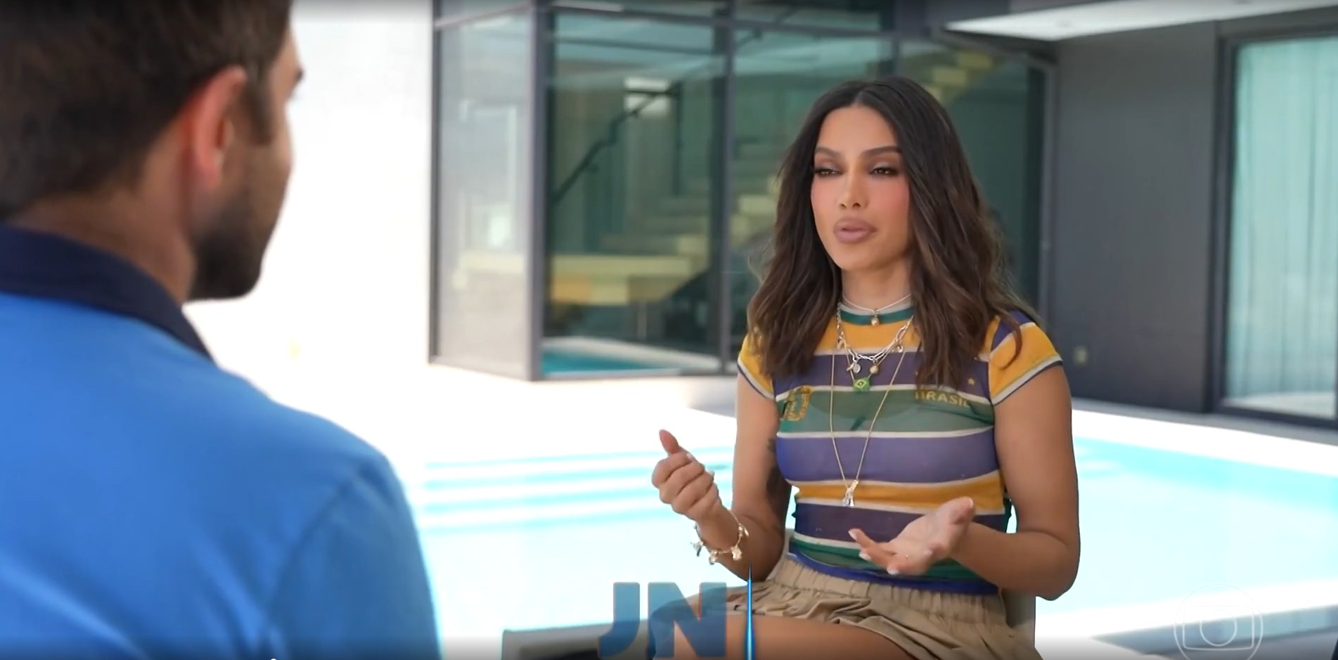 Anitta fala ao JN sobre abrir Copa do Mundo nos EUA com música oficial: 'Coisa incrível, histórica'