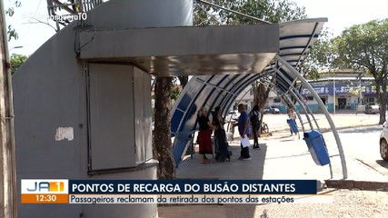 Usuários do transporte público reclamam da retirada de pontos de recarga das estações