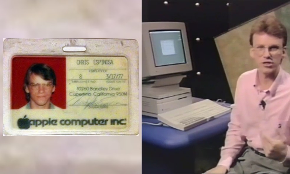 Chris Espinosa tinha só 14 anos quando começou a trabalhar na Apple — Foto: Reprodução Vídeo Institucional Apple / Apple Fandom