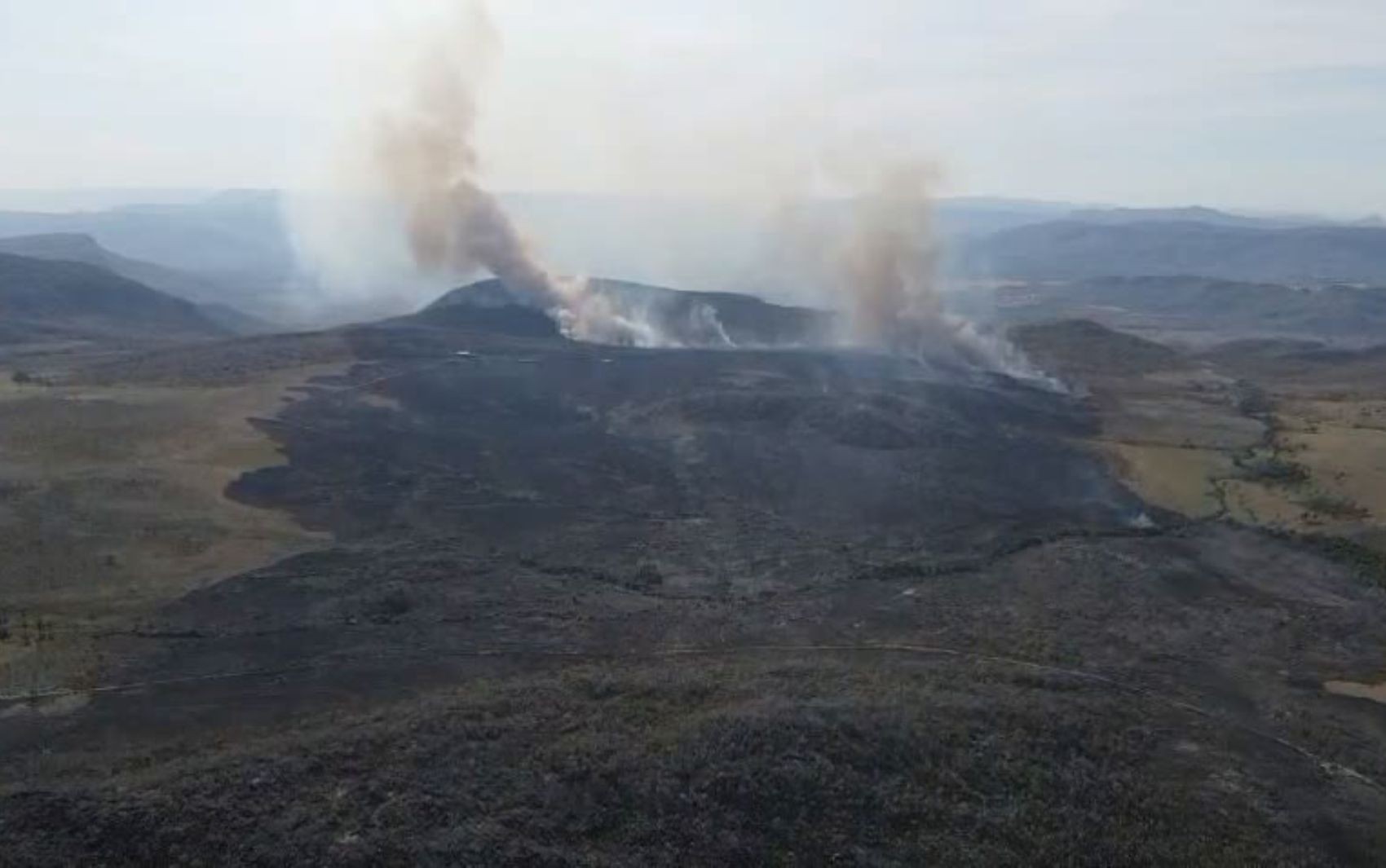 Chapada dos Veadeiros teve mais de 900 hectares atingidos por fogo, diz ICMbio