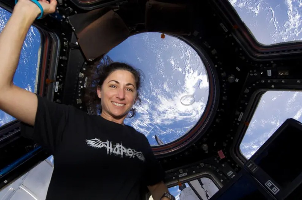 Nicole Stott esteve na ISS por 104 dias. — Foto: NASA