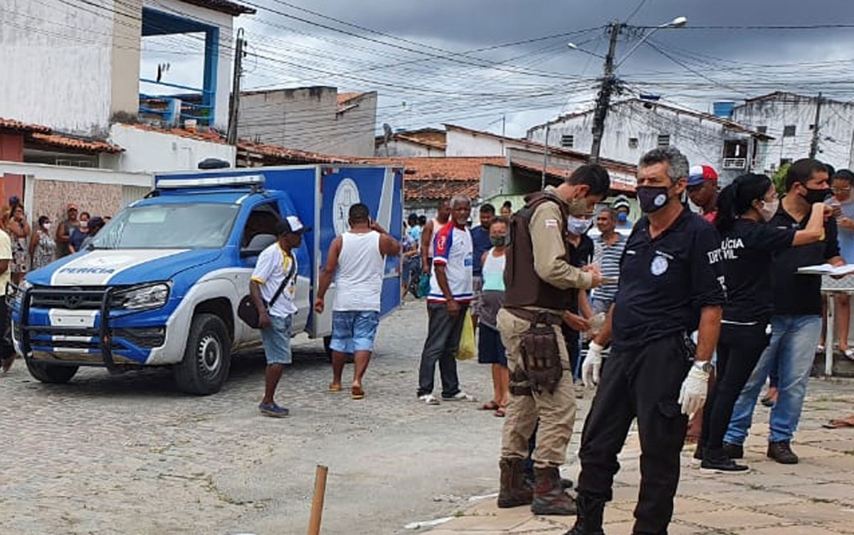 Dois Homens São Mortos A Tiros Em Feira De Santana Bahia G1 9167