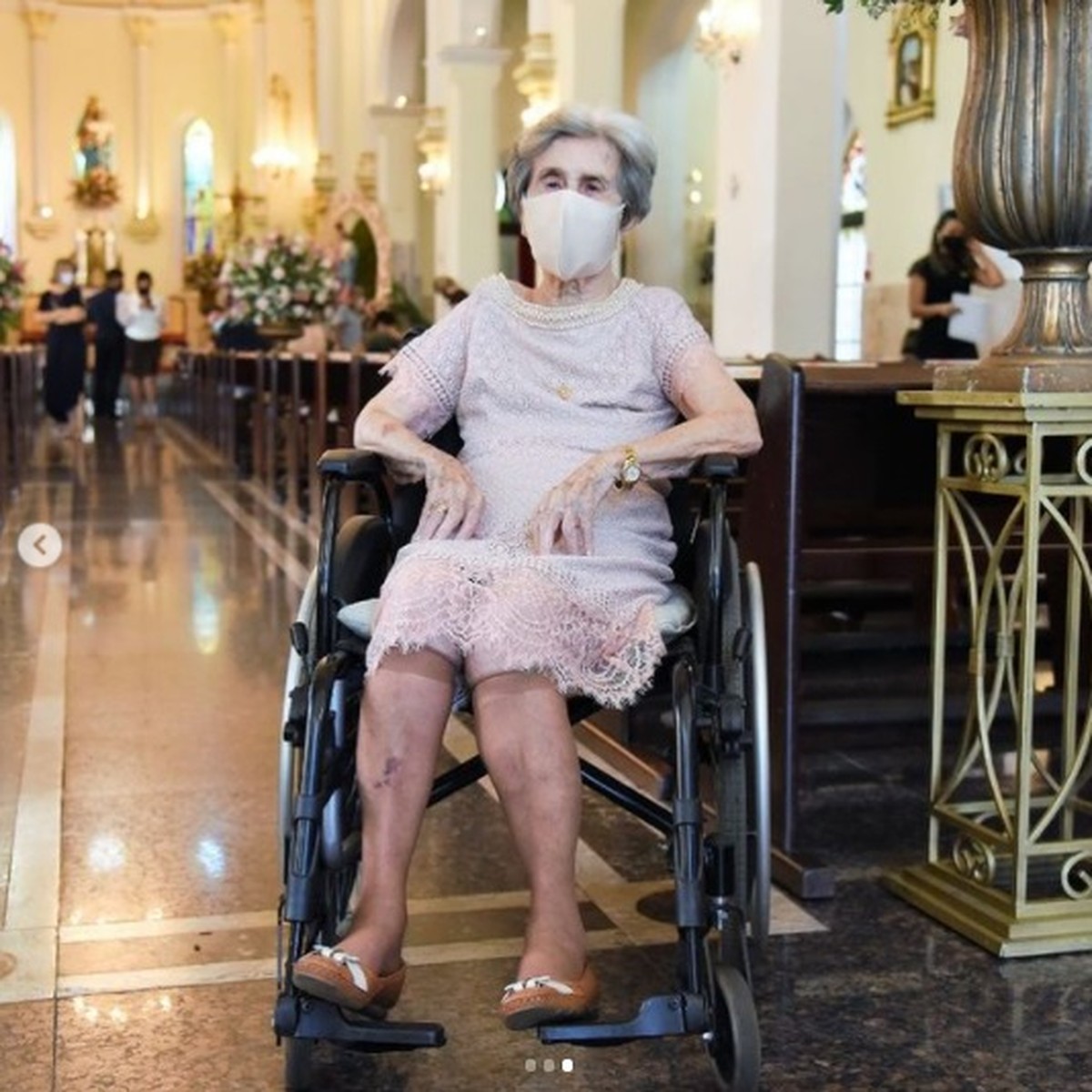 Mãe do exgovernador Dante de Oliveira completa 101 anos e recebe homenagens em MT Mato Grosso
