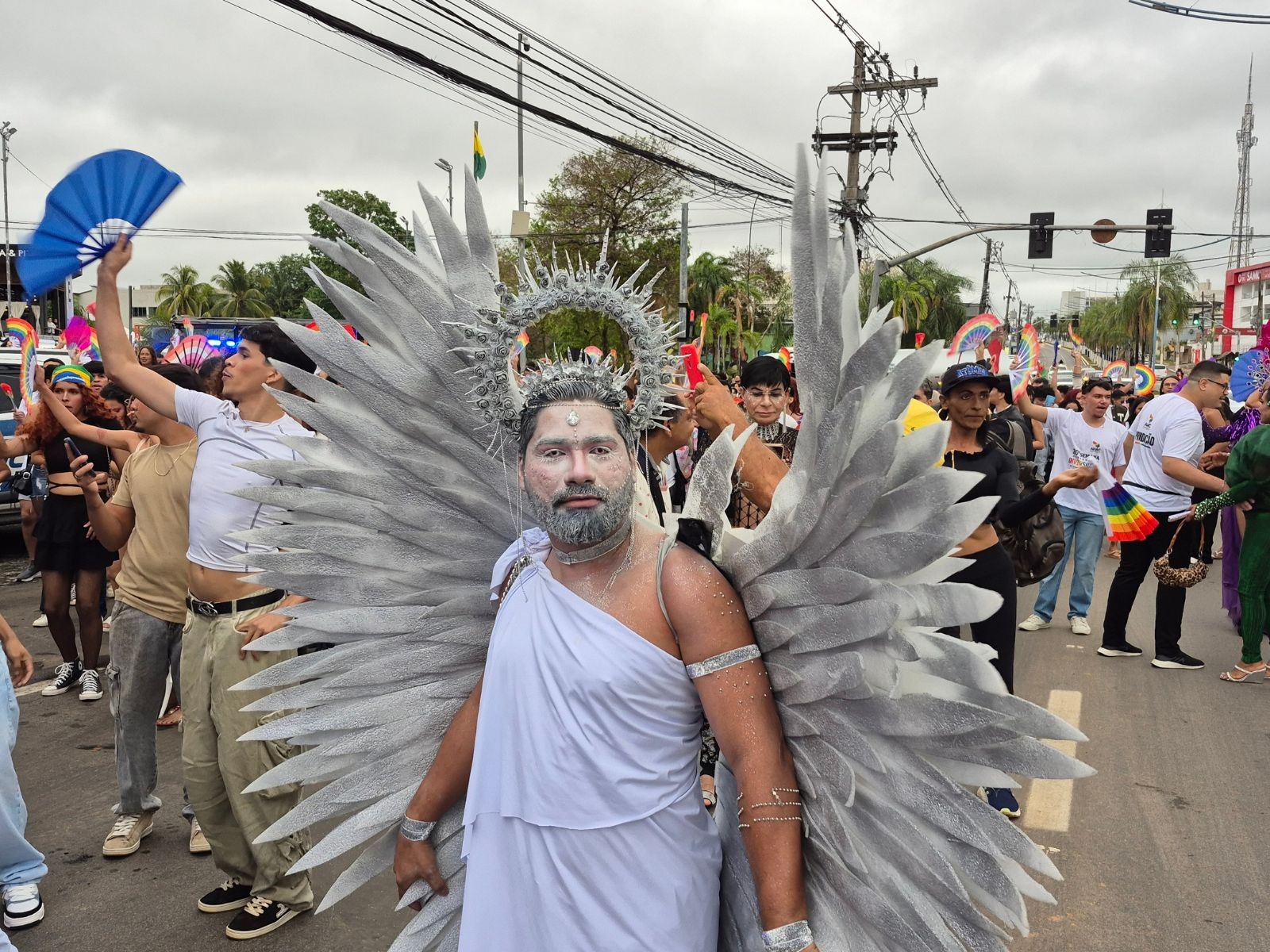 Público celebra mais uma Parada do Orgulho LGBT+ — Foto: Walace Gomes/g1