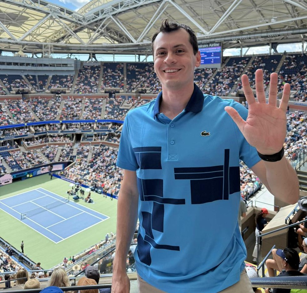 Rodrigo Bulso faz imunoterapia a cada tr&ecirc;s semanas &mdash; Foto: Arquivo Pessoal