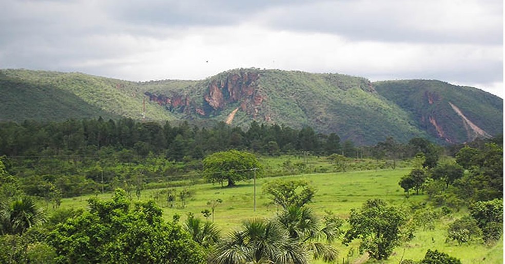 Parque Nacional da Serra de Caldas � o ponto de renova��o das �guas quentes, em Caldas Novas, Goi�s � Foto: Reprodu��o/L�nea Caldas