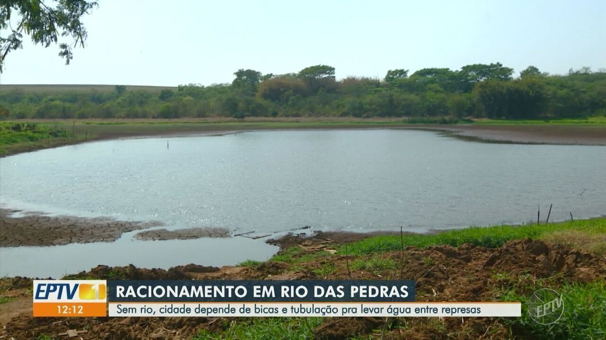 Com racionamento desde abril, moradores de Rio das Pedras recorrem a ...