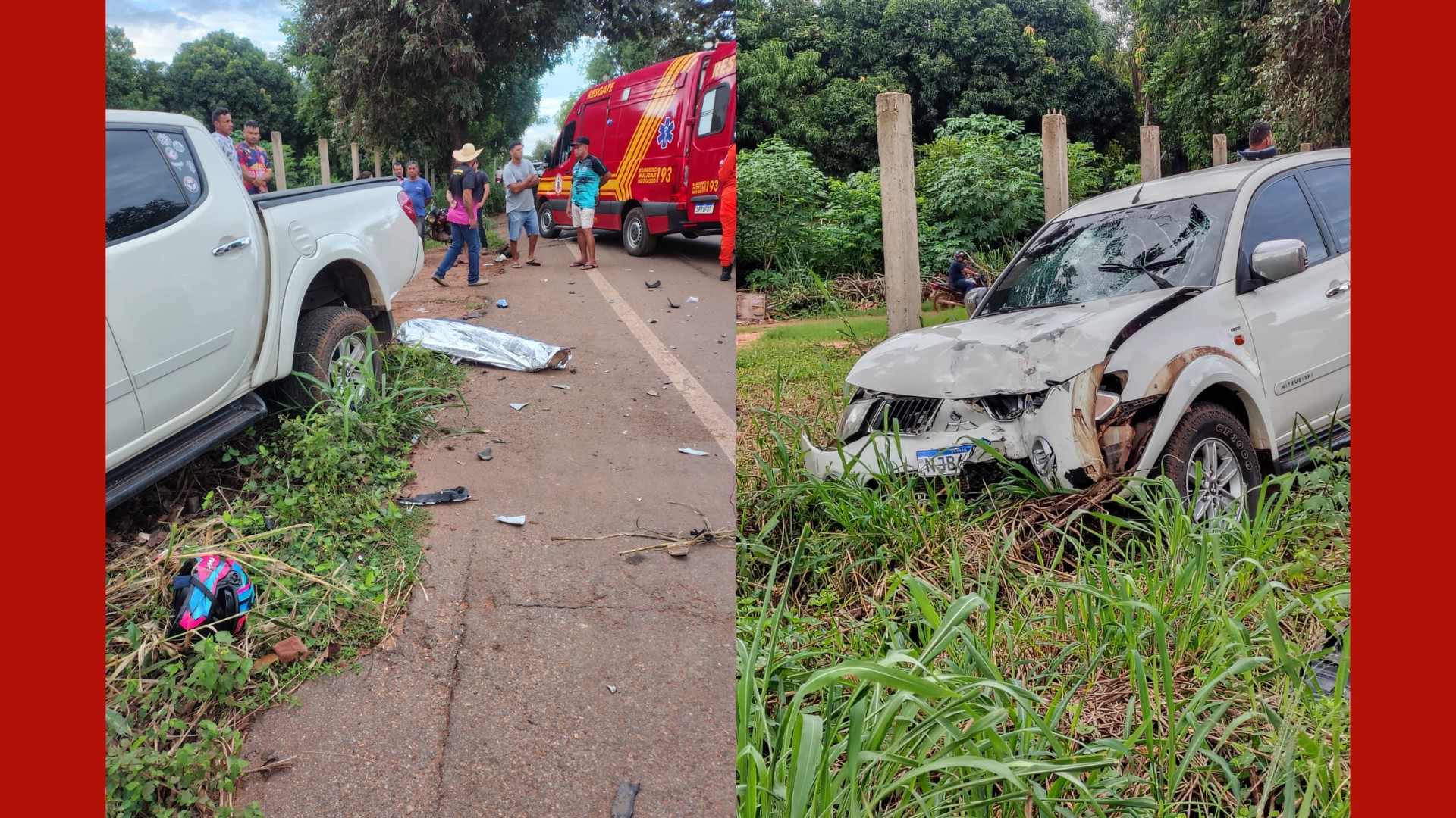 Jovem morre em acidente entre moto e caminhonete em Várzea Grande (MT)