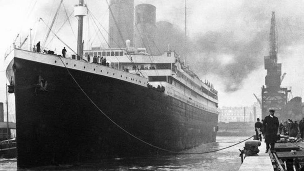 Mais de 1, 5 mil pessoas morreram quando o Titanic afundou em 1912 — Foto: GETTY IMAGES