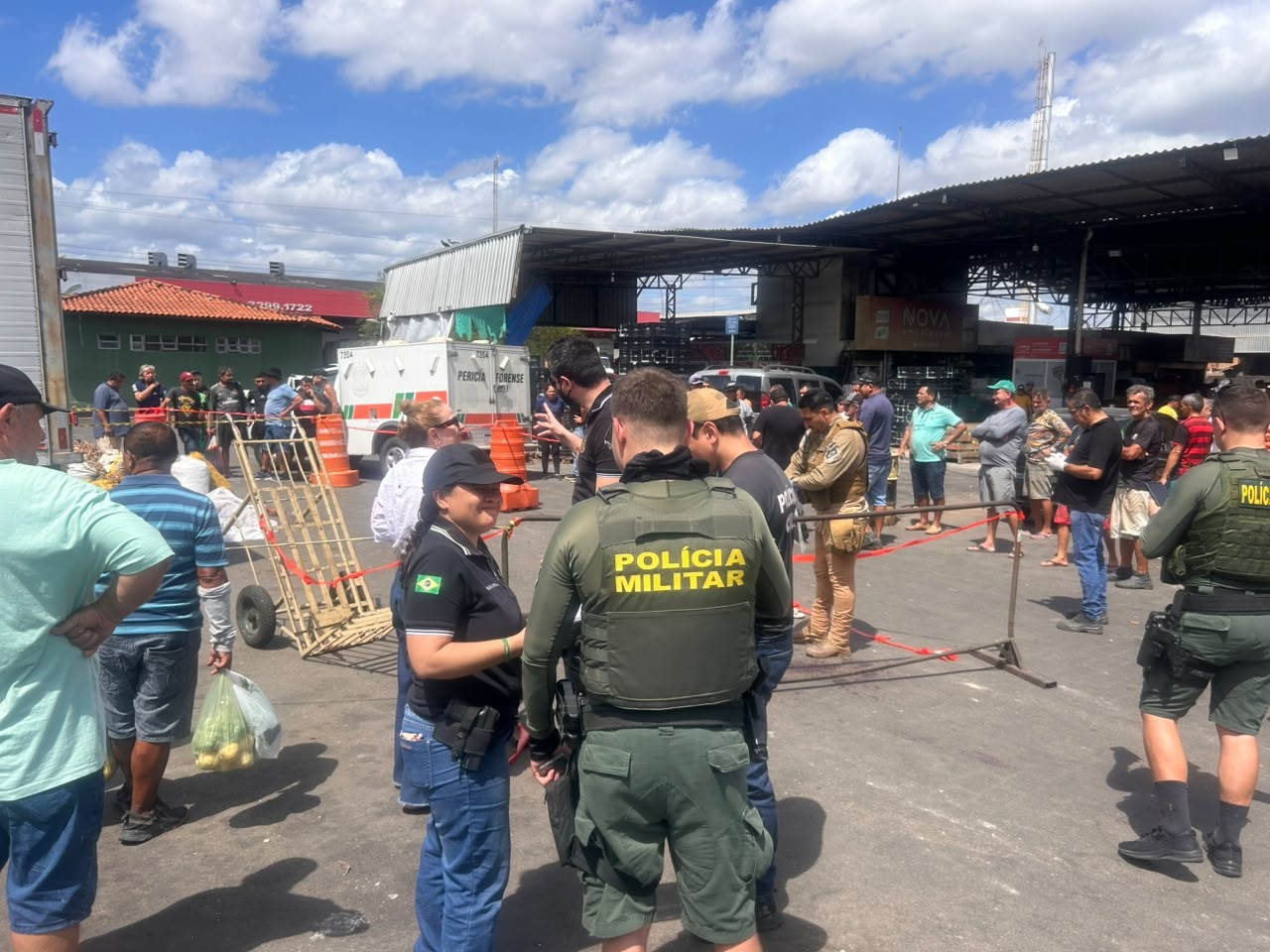Assassinato na Ceasa de Maracanaú deixa carregador morto após discussão​‌​