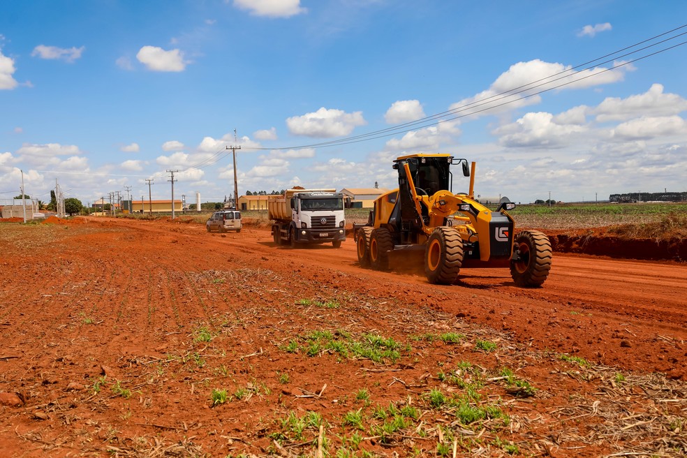 Município em expansão trabalha para receber novos moradores — Foto: Christiano Antonucci/Secom-MT