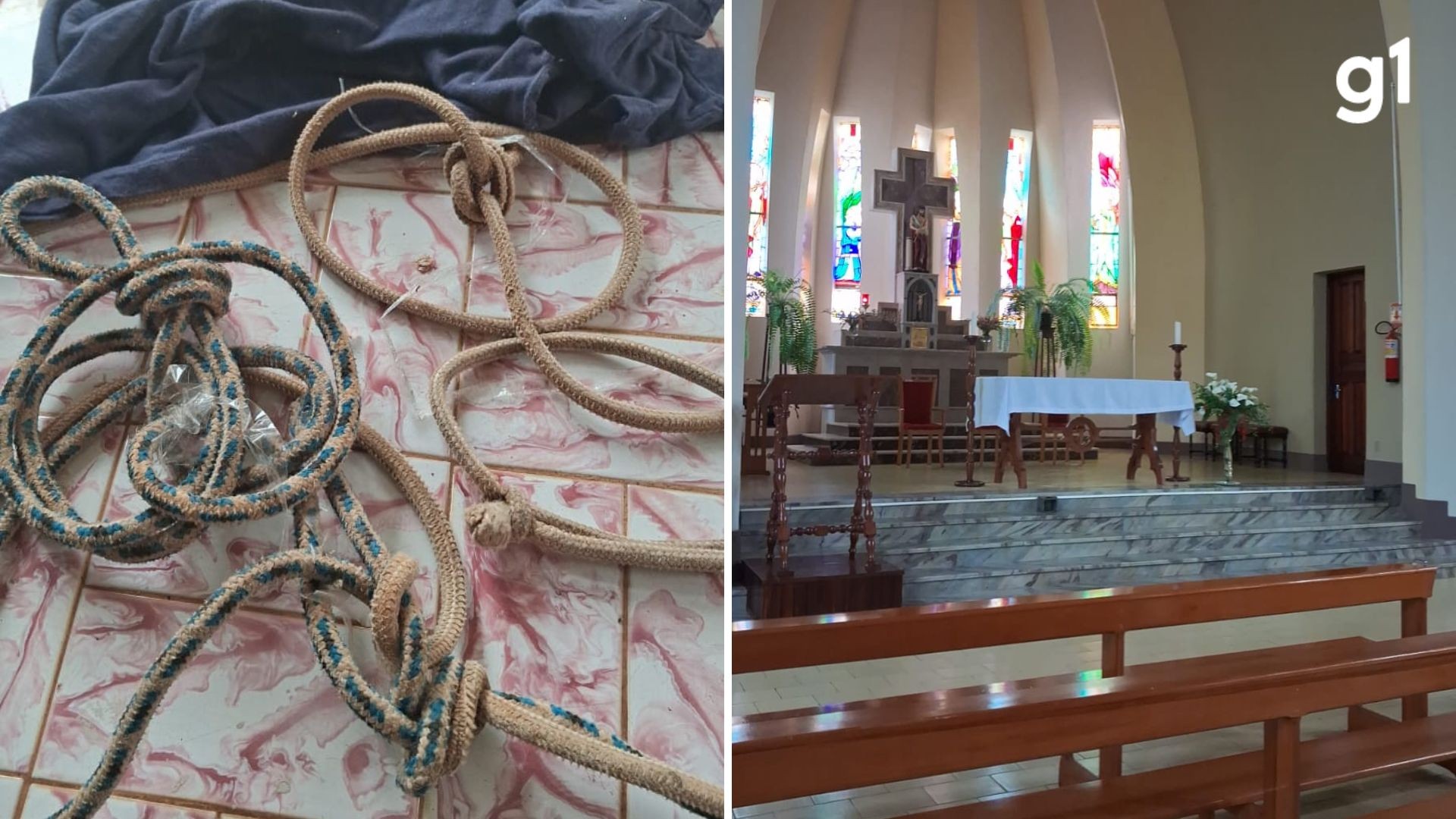 Padre é amarrado e trancado no banheiro de igreja em assalto no RS: 'Me mandaram deitar e pediam pelo dinheiro'