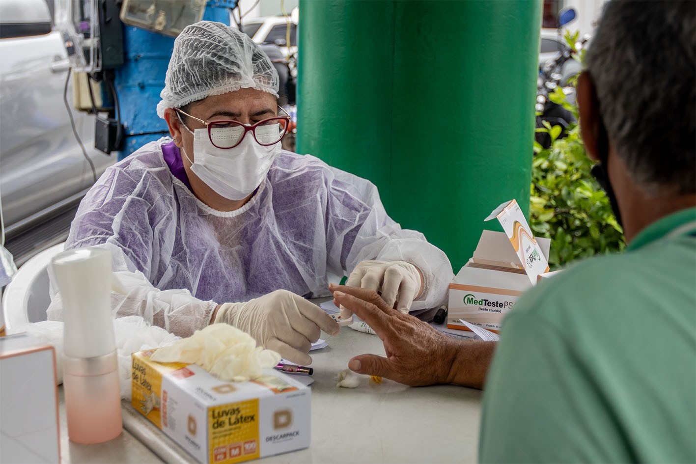 Ação em Macaé alerta para o câncer de próstata e oferece testagem de PSA para homens acima de 45 anos