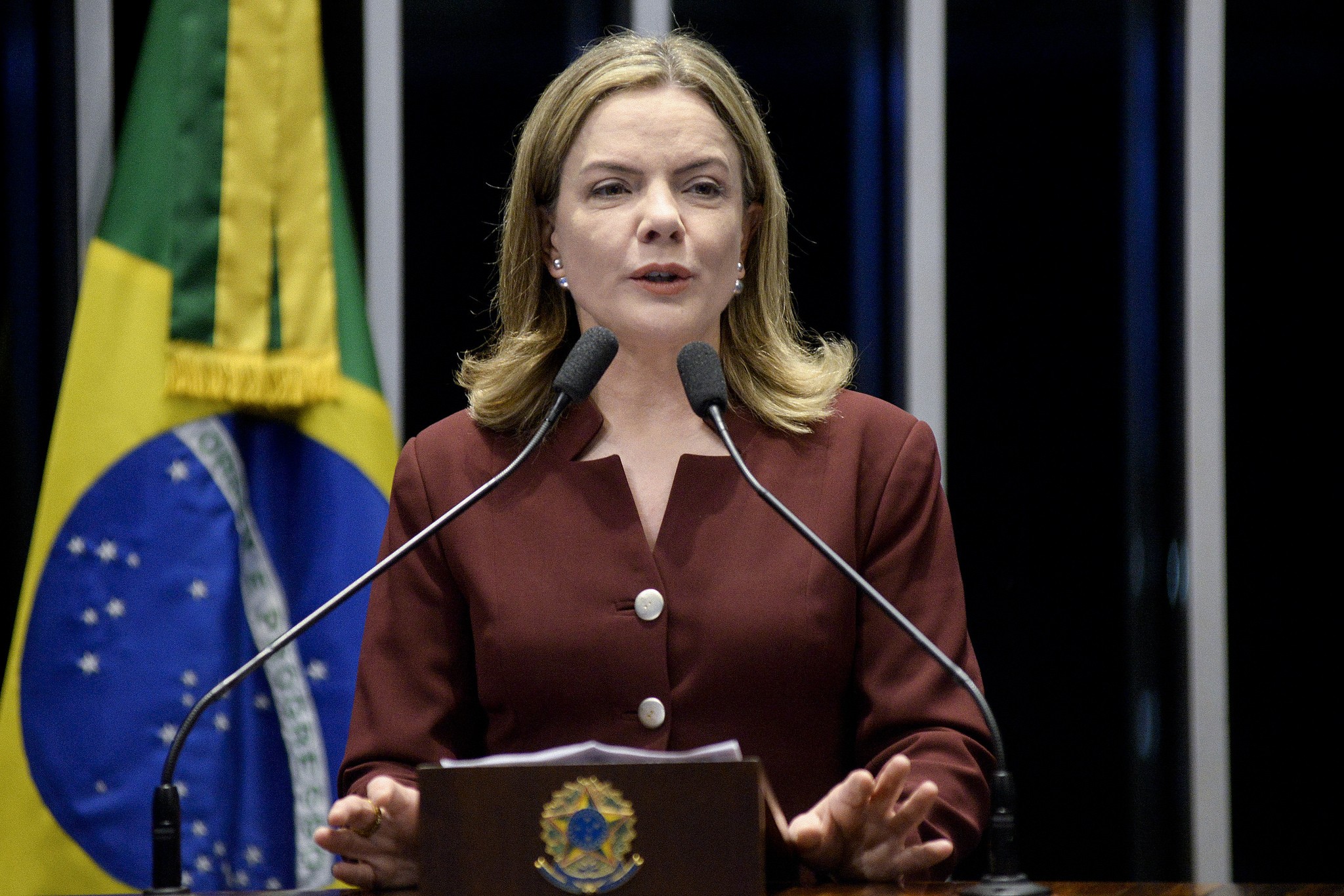 PT confirma Gleisi Hoffmann como pré-candidata ao Senado pelo Paraná