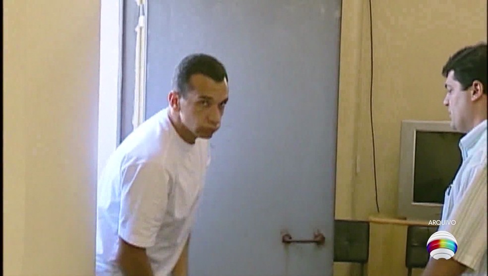 Marco Willians Herbas Camacho, o Marcola, foi transferido para a Penitenciária 2 de Presidente Venceslau (SP) em 2014 — Foto: Arquivo/TV Fronteira