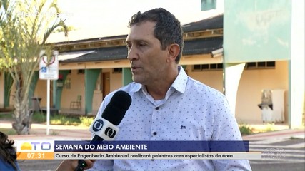 Curso de Engenharia Ambiental da UFT terá programação especial na semana do meio ambiente