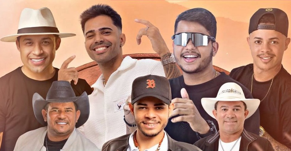 Atrações da 2º Calvada Arribé  e amigos — Foto: Reprodução