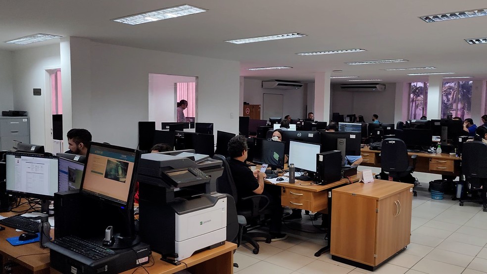 Conheça o Robô Redistribuidor Isa: tecnologia diminui de dias para horas o tempo de distribuição de processos no TJ-MA — Foto: Reprodução/TJ-MA