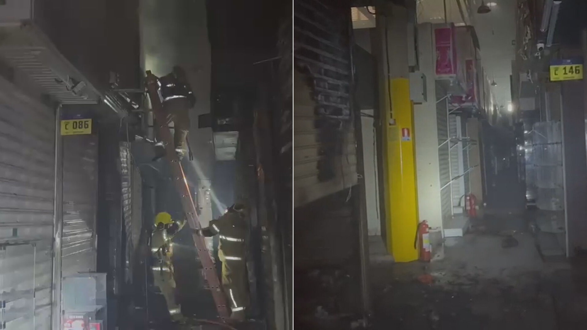 Incêndio atingiu ao menos 40 bancas da Feira dos Importados no DF; veja como ficou o local