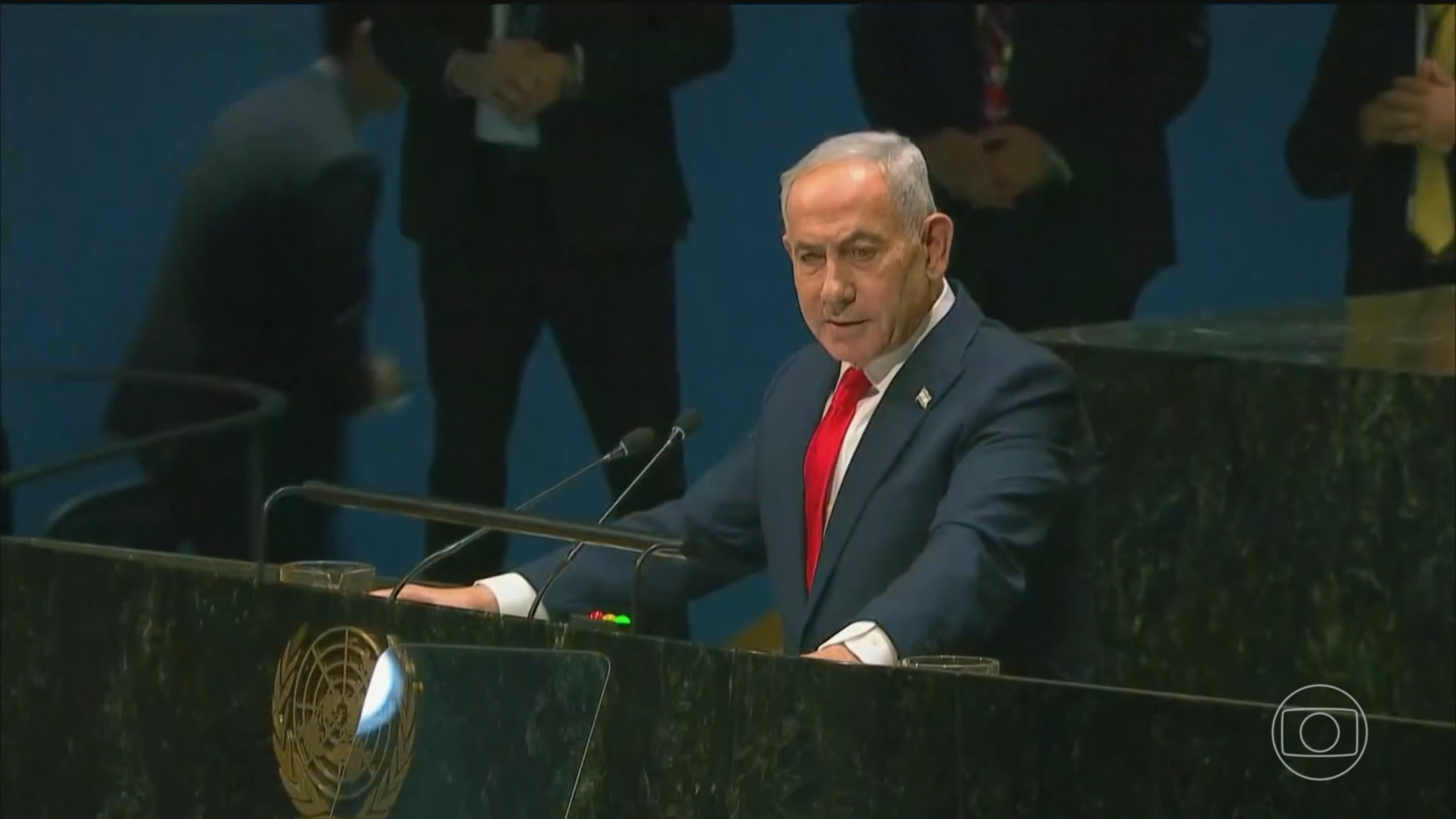 Em meio a protestos, líderes da Autoridade Palestina e de Israel discursam na ONU