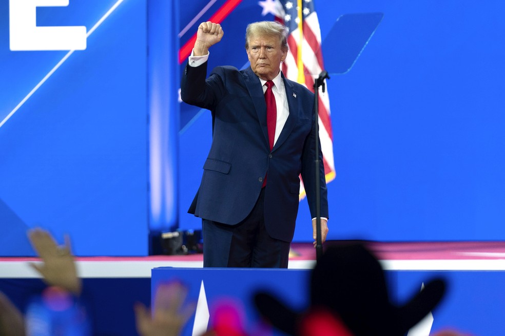 Donald Trump — Foto: AP Photo/Jose Luis Magana