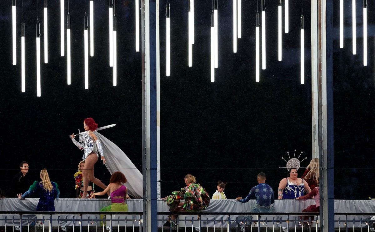 Drag queens y besos gays en la inauguración de los Juegos Olímpicos enfurecen a parte de la extrema derecha en Francia |  París 2024