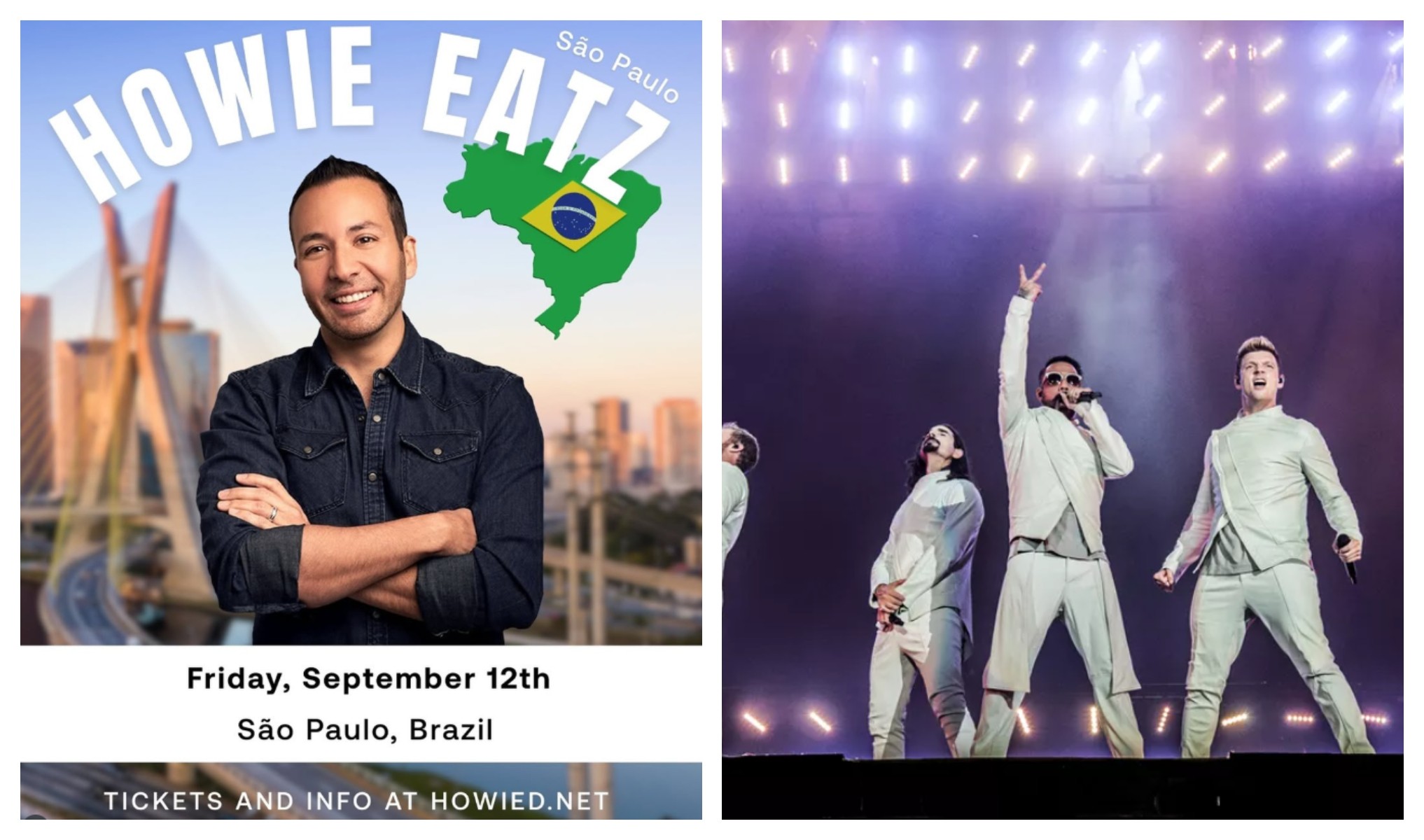Cantor do Backstreet Boys vende almoço com selfie em SP por R$ 1,8 mil, e fãs reclamam: 'Me ajuda a te ajudar'