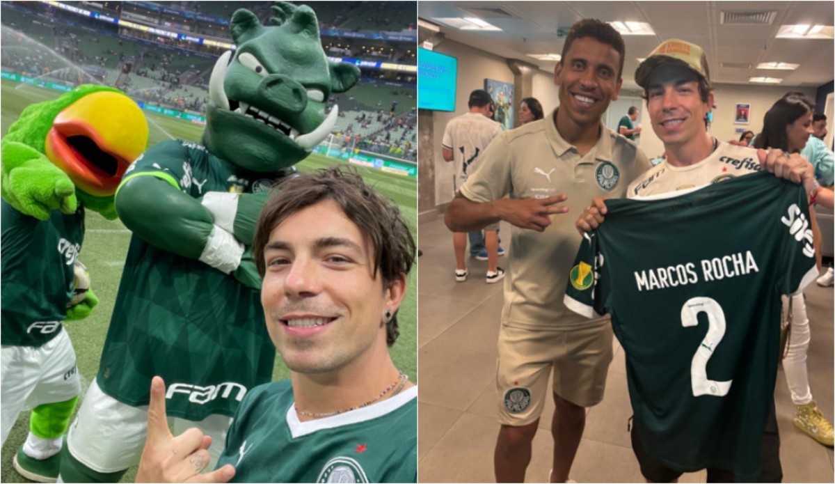 Palmeirense 'de família', Di Ferrero fala sobre relação entre música e futebol, contato com jogadores e momento atual da carreira: 'Duas paixões'