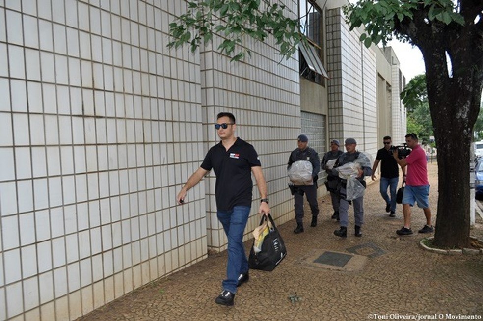 Operação do Gaeco investiga fraude em contratos de limpeza pública — Foto: Toni Oliveira/Jornal O Movimento
