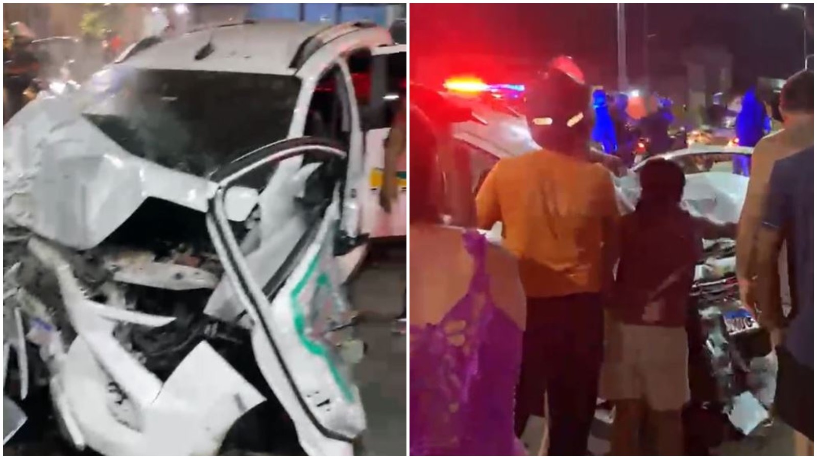 Taxista fica ferido após assaltante se passar por cliente e causar acidente em Fortaleza