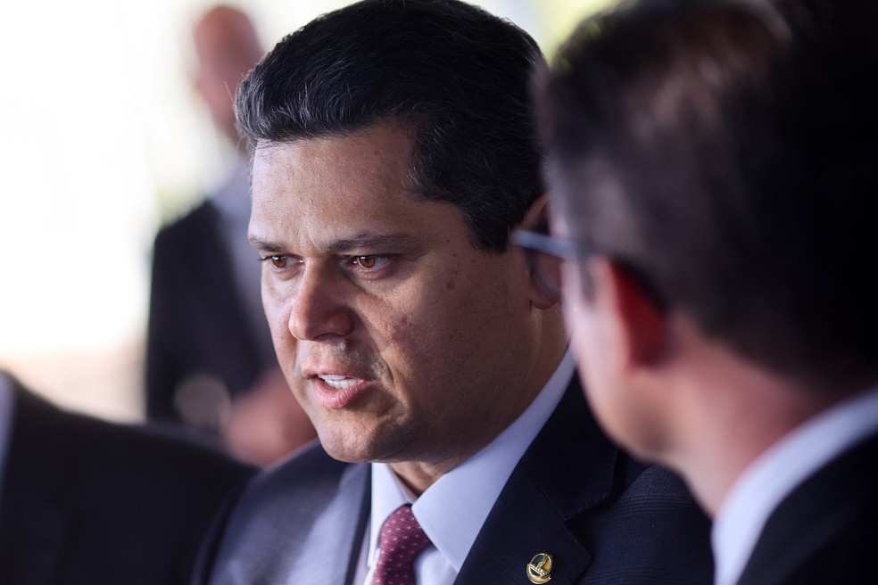 Davi Alcolumbre, presidente do Senado, em 3 de junho de 2025 — Foto: Reuters/Adriano Machado