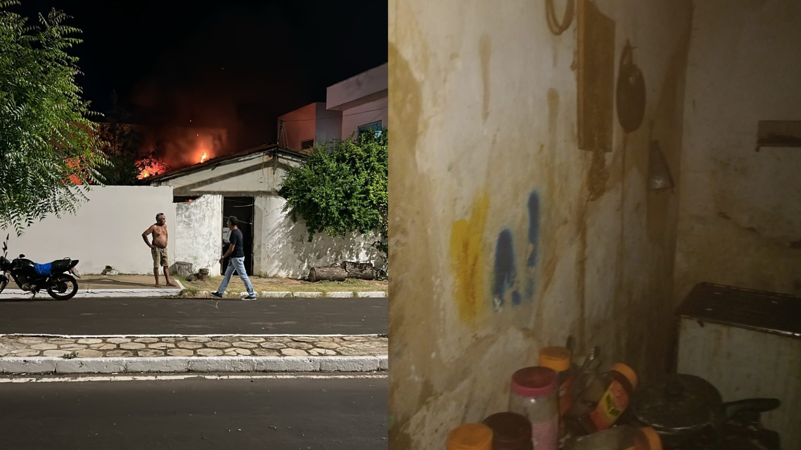 Incêndio atinge casa no Centro-Sul do Piauí e danifica eletrodomésticos; suspeita de curto-circuito 