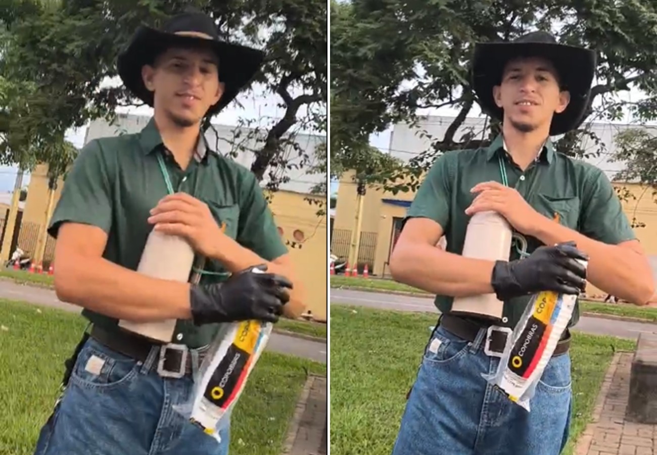 Vendedor aposta na confiança para vender café no trânsito: 'Se não pagar, Deus compensa'