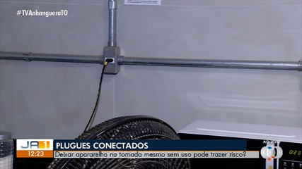 Saiba os cuidados ao deixar aparelhos conectados na tomada