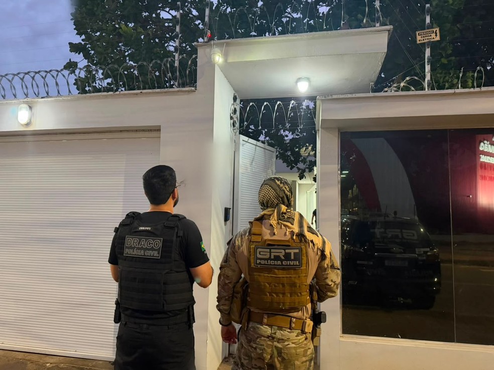 Operação que prendeu investigadores, influencer e delegado é da Polícia Civide Roraima. — Foto: PCRR/Divulgação