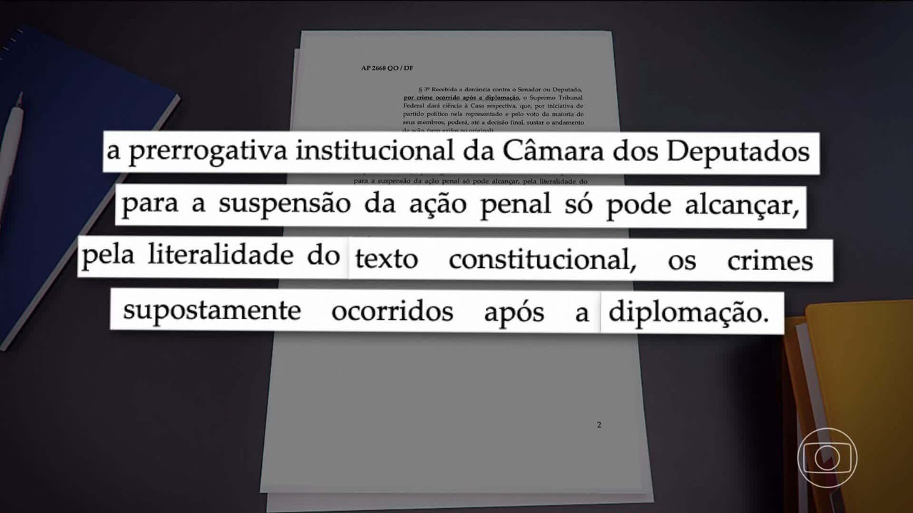 Câmara pede que STF mantenha decisão dos deputados que livrou Ramagem de ação penal