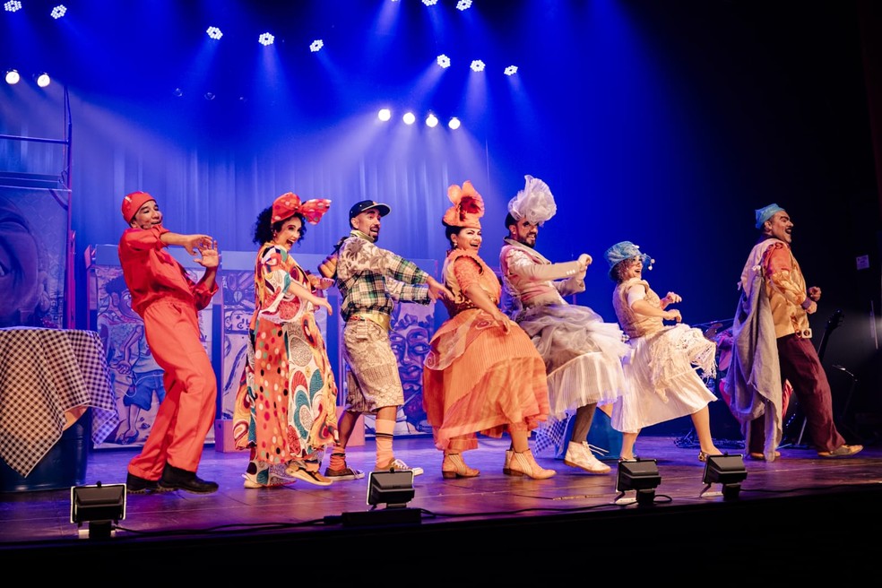 Musical 'Aqui é o meu lugar' tem sessões na UERN e Casa da Ribeira — Foto: Vitória Oliveira