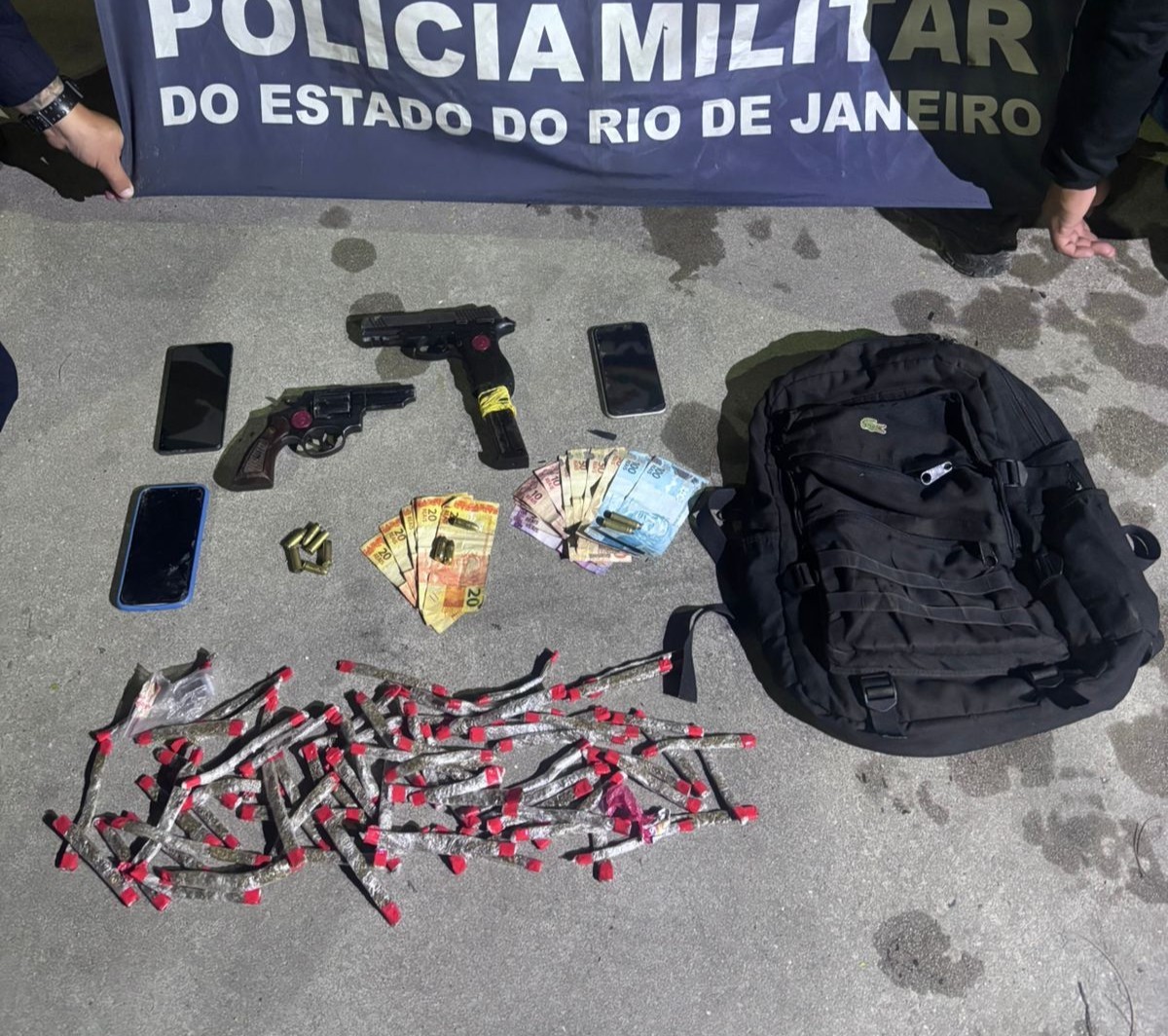 Confronto entre PM e criminosos termina com dois mortos em Cabo Frio
