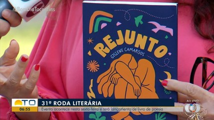 Livro de poesia vai ser lançado na 31° do projeto Rota Literária
