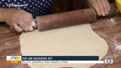 Aprenda técnica correta para abrir massa de salgados no JA1