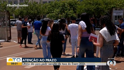 Enem: Estudantes têm até esta quinta-feira (30) para pedir isenção da taxa de inscrição