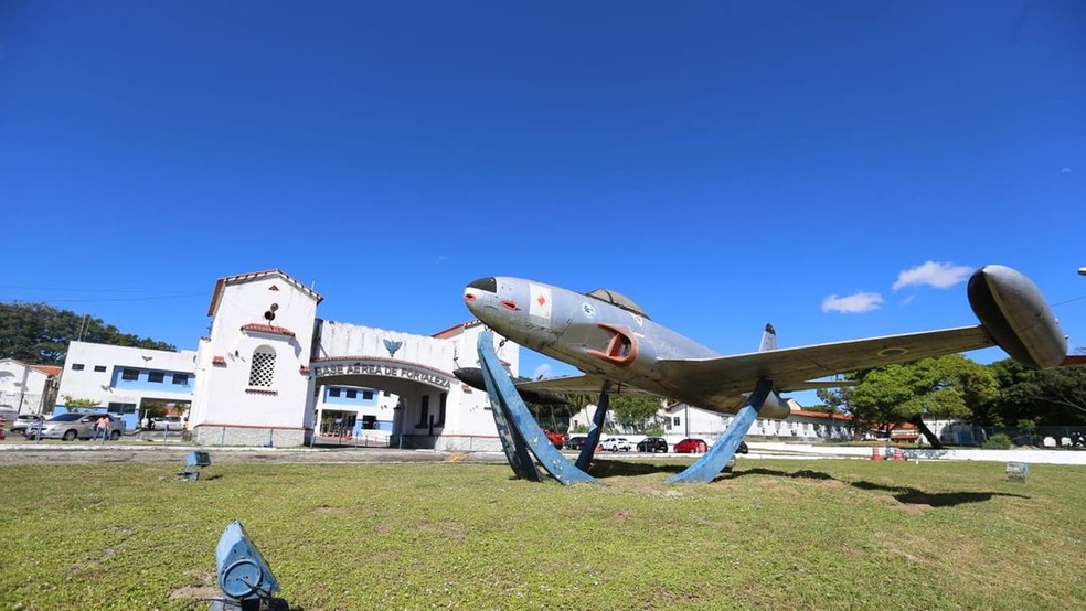 Base Aérea de Fortaleza, sede da nova unidade do ITA — Foto: Fabiane de Paula/ SVM