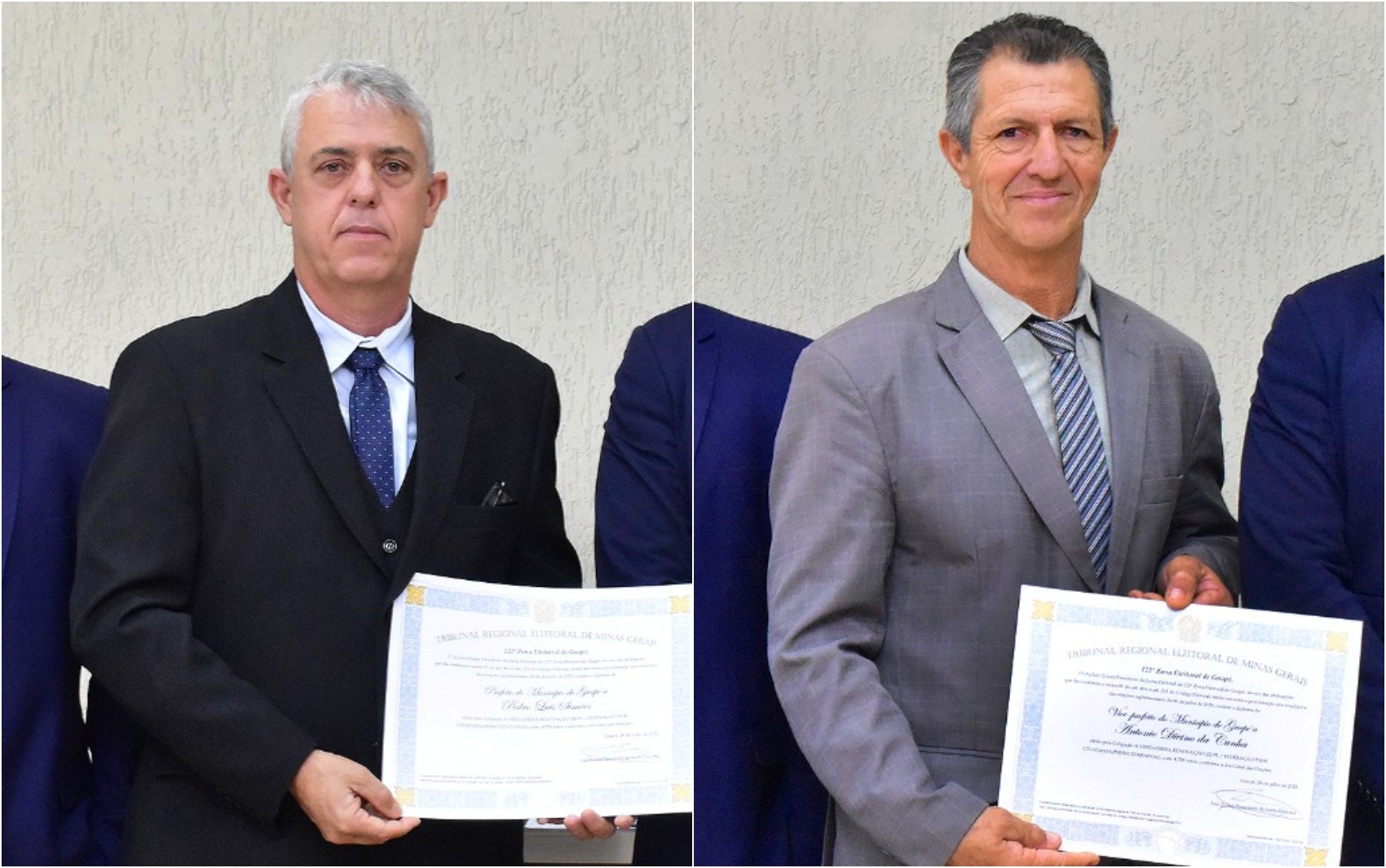 Novos prefeito e vice são diplomados pela Justiça Eleitoral em Guapé; posse será na quinta-feira