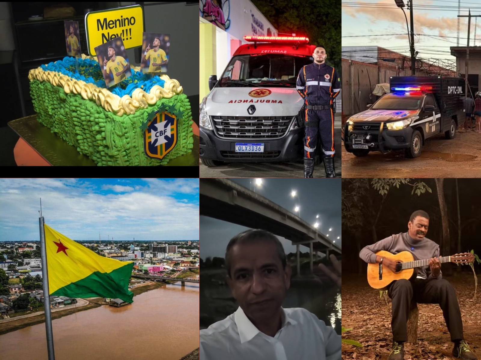 Você viu? Aniversário do Acre, Seu Jorge na Resex, bolo 'Menino Ney mais 