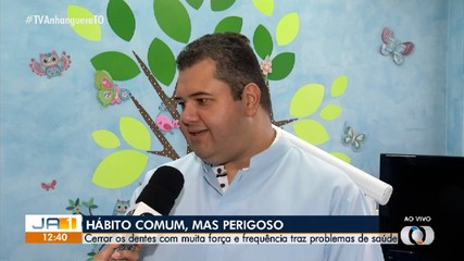 Cerrar os dentes com força e frequência pode causar problemas de saúde